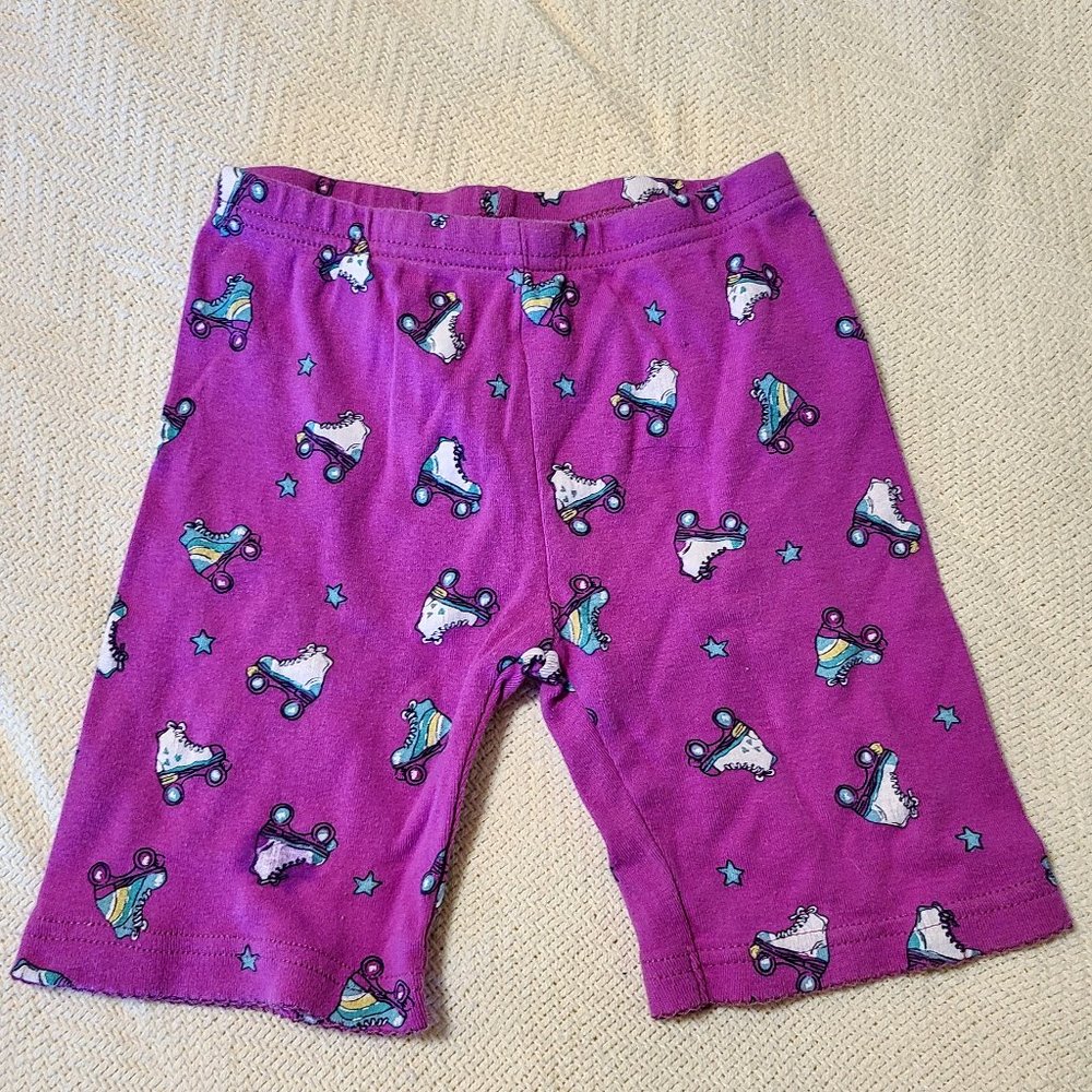 Carter's Purple 80s Roller Skating Shorts 4T